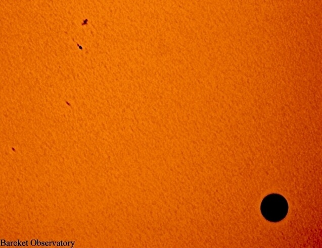 טרנזיט של נגה 2012 מעבר כוכב הלכת נוגה על פני השמש